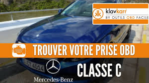 Prise Obd Mercedes Classe C 204 2007 2014 Ou Trouver Mon Connecteur Obd2 Youtube