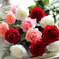 A wide variety of individual fake flowers options are available to you, such as wedding, valentine's day.you can also choose from there are 125 individual fake flowers suppliers, mainly located in asia. Artificial Individual Rose Flowers Wedding Party Bridal Bouquet Home Decorations Ebay Fake Flowers Wedding Rose Flower Artificial Flowers