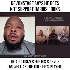 KevOnStage makes it very clear that he does NOT support Darius DariusCooks  Williams❗️🙅🏾 #Accountability .. 🤬🖕🏾#DariusCrooks