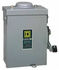 With emergency on or off function, if you want switch output to be immediate and remain. Square D Du221rb 30 Amp 240 Vac Disconnect 2 Pole