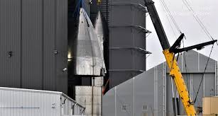 Starship sn10 joins sn9 on the suborbital launch pad, waiting to begin its test campaign. Spacex Starship Factory Sprouts Another Nosecone As Sn10 Nears Completion