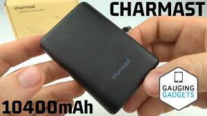 Solar power banks are convenient for hiking, backpacking, camping. Best Small Power Bank Charmast 10400mah Portable Charger Review Youtube