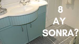 Küvet boyamak kulağa geldiği kadar zor bir işlem de değil üstelik. Banyo Boyama Teknik Bilgiler Ve Temizligi 8 Ay Sonra Banyo Banyo Temizligi Kendin Yap Mobilya