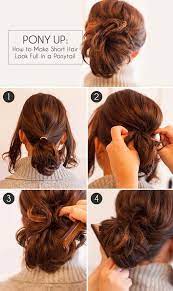 Chignon Facile A Faire Soi Meme Idees De Chignons Faciles Coiffures Simples Coiffure Chignon Facile