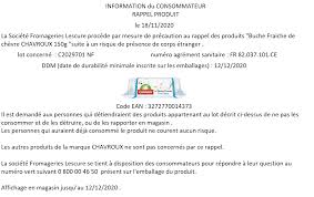 Rappel Qualite