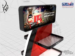 Nestle Nescafe Creative Double Side Pop Display Pop Display Nescafe Display