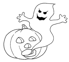 Un Fantasma Che Esce Da Una Zucca Disegno Halloween Gratis Halloween Disegni Disegni Da Colorare