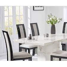Cornforth white marble top dining table shabby chic zimmer white chandelier beaded chandelier chandeliers beautiful dining rooms dining room design dining area. Mark Harris Como White Marble 160cm Dining Table 4 Rivilino Black Chairs Dining Table Marble Marble Top Dining Table Dining Room Table Marble