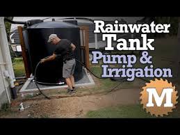 Yes, the pump for the irrigation system needs a pressure tank. Rainwater Harvesting Tank Pump Irrigation Part 3