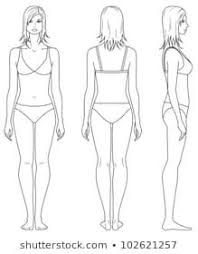 Woman outline front and back. Pin On Photograph