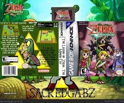The Legend Of Zelda The Minish Cap Game Boy Advance Box Art Cover By Sacredgabz