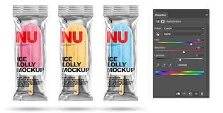 Download How To Edit The Fruit Ice Lolly Mockup On Yellow Images PSD Mockup Templates