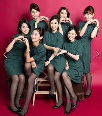 Eva air has scheduled passenger flights to about 65 destinations. Taiwanese Flight Attendants Go Viral For Looking Like A Pop Idol Group