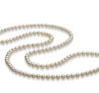 5-6mm AAA Quality Freshwater Cultured Pearl Necklace in 30 inches White for  Sale | Pearls Only