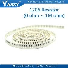300 Pcs 1206 Smd Resistor 0r 10 M 1 2 W 0 1 10 100 150 220 330 Ohm 1 K 2 2 K 10 K 100 K 0r 1r 10r 100r 150r 220r 330r Ohms Resistors Passive