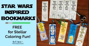 In addition, the kid is carried away and does not bother his mother while she does her business. Free Star Wars Inspired Coloring Bookmarks For Kids Rock Your Homeschool