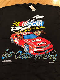 How many disabled parking placards and plates can i have? Nos Vintage Nascar X Looney Tunes 90 S T Shirt Mens Large In 2021 Looney Tunes Nascar Nascar T Shirts