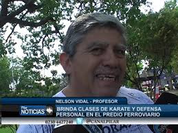 NELSON VIDAL BRINDA CLASES DE KARATE Y DEFENSA PERSONAL