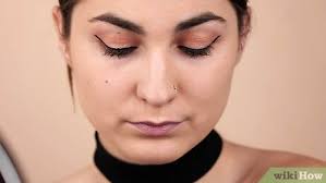 Next, with a thin small brush and a dark shade, we will cut or crease even more. 4 Ways To Apply Eye Makeup Wikihow Life