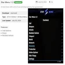 The other thing i found was a tutorial on how to install it using an usb. Grand Theft Auto 5 Gta V Cheat Star V1 2 1 50 Starmodz Gamesread Com