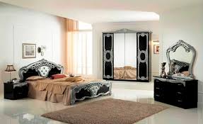 We stock a range of bedroom sets in a variety of sizes & colours to suit any bedroom. High Gloss Black Silver Italian Bedroom Furniture Homegenies