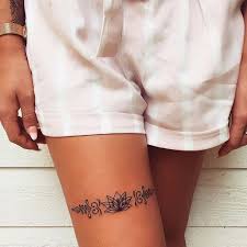 65 Badass Thigh Tattoo Ideas For Women Page 6 Of 6 Stayglam Small Thigh Tattoos Front Thigh Tattoos Small Feminine Tattoos