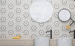 The average cost for kitchen backsplash is roughly $400 to $600 per 16 square foot, excluding labor. Soulscrafts Porcelain Ceramic 1 Inch Hexagon Mosaic Tile For Kitchen Backsplash Bathroom Floor Wall Tile White Grey Mixed 10 Sheets Box Amazon Com