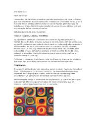 Hacé tu pedido y pagalo online. Arte Abstracto Pdf Wassily Kandinsky Color
