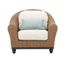 Home Decorators Collection Camden Light Brown Seagrass Wicker Outdoor Patio Lounge Chair W Sunbrella Cast Spa Fretwork Mist Cushions 2 Pack Fra60624asw 2pk Lounge Chair Outdoor Patio Lounge Chairs Patio Lounge