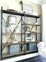 Image Result For Decorative Free Standing Shelving Units Modern Farmhouse Living Room Decor Farm House Living Room Farmhouse Style Living Room