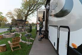 By Renting A Site At A Nearby Campground For A Full Season Time Strapped Families Can Leave The Rv Hooked Up S Easy Vacation Camping Vacations Weekend Escape