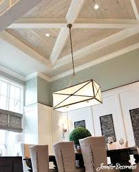 Wood Ceiling Ideas Jennifer Decorates Home Ceiling Living Room Ceiling Dining Room Ceiling