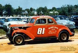 Beautiful Example Of An Early Modified Coupe 1937 Ford Body Nascar Cars Stock Car Old Race Cars