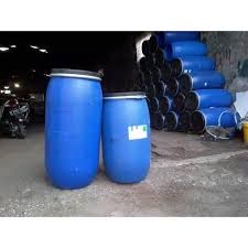 Drum ini mempunyai ciri ada ring 2 melingkar dibadan drum. Sell Drum Plastik Ukuran 150 Liter Berlian Biru