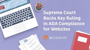 Jun 17, 2021 · supreme court backs catholic foster care agency that won't work with lgbt couples. Supreme Court Backs Key Ruling In Ada Compliance For Websites Ocreative
