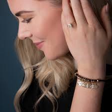 Giving Collection Adjustable Cross Charm Bracelet 7.5"