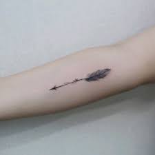 Maybe you would like to learn more about one of these? Tattoo Uploaded By Claire By Tattooistflower Feather Arrow Blackwork Arrowtattoo 393520 Tattoodo