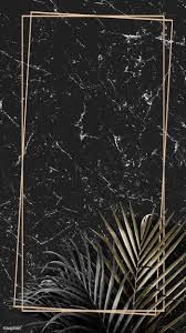 Aesthetic Black And White Marble Wallpaper Download Premium Vector Of Rectangle Golden Frame On A Tropical Background Tropical Background Framed Wallpaper Marble Wallpaper Phone