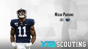 I wonder if they got a visit from social services? Preseason Scouting Notes Micah Parsons Lb Penn State