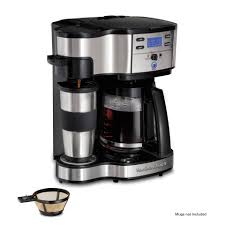 Check spelling or type a new query. Hamilton Beach 2 Way Programmable Coffee Maker Stainless Steel 49980a Travel Mugs And Cups Are Not Included Sellables