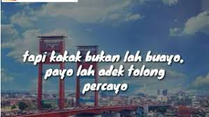 Check spelling or type a new query. Lagu Wong Palembang Ariohs Lirik Firdaus Irsan Youtube