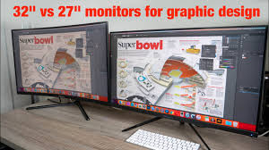 Make the most of your movies, games, or work with the right desktop monitor. 27 Vs 32 Inch 4k Monitors Guide For Digital Artists Graphic Designers Youtube