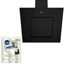 Hotte Decorative Incline Aspirante Noire Largeur 60cm Debit D Air 537m3 H Vente De Beko Conforama