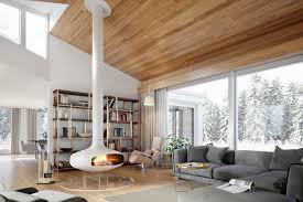 Caminetti elettrici ad acqua di stile e design moderno per la parete, terra o angolo della vostra casa. Camini Moderni Guida Alla Scelta In 20 Immagini Livingcorriere