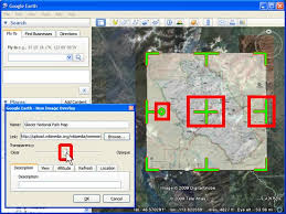 Google Earth で写真や画像のオーバーレイを作成する Google Earth Outreach