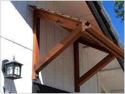 Perfect for that beachy room, farmhouse decor, custom window treatments. Wooden Awnings Timber Front Door Diy Awning Front Door Canopy
