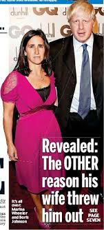 Boris johnson and his wife carrie symonds have shared the first pictures from their secret wedding ceremony at westminster cathedral. Revealed The Other Reason His Wife Threw Him Out Pressreader