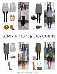 Comfy At Home Outfits To Going Out Looks Made Easy Reminder For Pmt Challenge Putting Me Together Simple Outfits Weekend Outfit Fashion