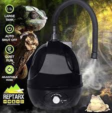 Amphibian Insect Reptile Tank Mister Fogger Humidifier Large Tank Adjustable With Flexible Hose For Reptile Terrarium Tank Aquarium Hide Cave Pet