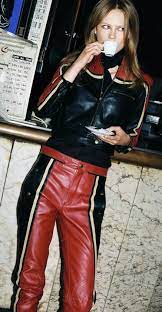 Chloe My Leather Jacket Pant Leather Jacket Street Style Leather Pants Women Vintage Leather Jacket